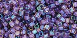 Toho Cube Inside-Color Rainbow Rosaline/Opaque Purple Lined